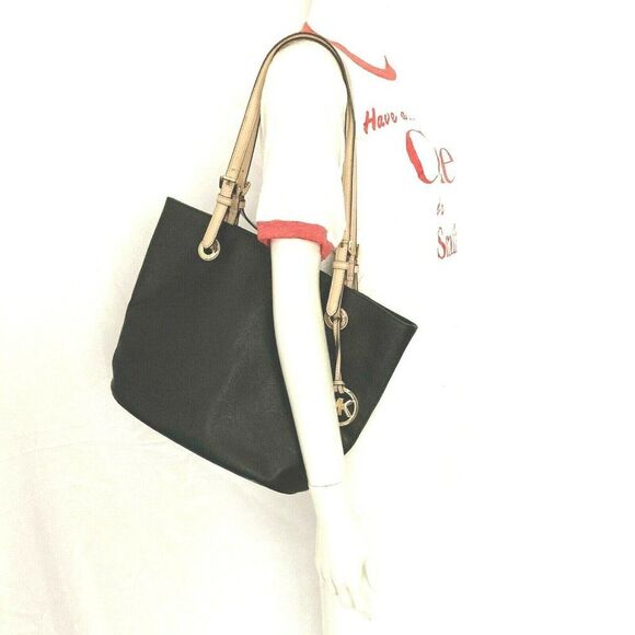 Michael Kors Jet Set Saffiano Shoulder Tote Bag - Picture 12 of 12